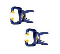 X2 Irwin Quick Grip 38mm 1 1/2 Inch Handi Clamps 20Kg Non Marking Q/g59100
