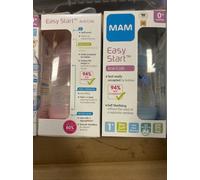 MAM Easy Start Anti-Colic Bottle - 160ml - Triple Pack - Pink and Green