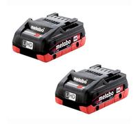 X2 Metabo 18V Cas 4Ah Slide Batteries Compact Lihd Ultra M Technology 625367000