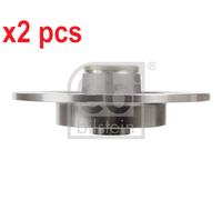 X2 PCS 104506 REAR AXLE BRAKE DISC FEBI BILSTEIN