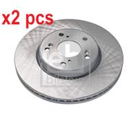 X2 PCS 108668 BRAKE DISC FEBI BILSTEIN