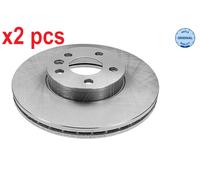 X2 PCS 115 521 1086 BRAKE DISC MEYLE