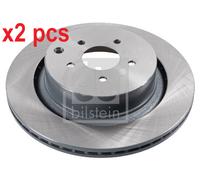 X2 PCS 170755 BRAKE DISC FEBI BILSTEIN