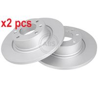 A.B.S. Brake disc 17337 276 14 4 108 solid Coated