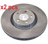 X2 PCS 174449 BRAKE DISC FEBI BILSTEIN
