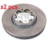 X2 PCS 174457 BRAKE DISC FEBI BILSTEIN