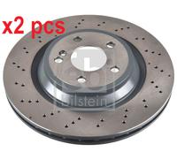 X2 PCS 174736 BRAKE DISC FEBI BILSTEIN