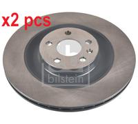 X2 PCS 174754 BRAKE DISC FEBI BILSTEIN