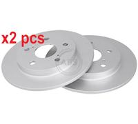 2x Original A.B.S. Brake Disc 17831 for Toyota