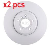 2x Brake disc Vented 17869 A.B.S. for BMW X5 X6