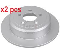 A.B.S. COATED Brake disc 18019 316 12 5 114,3 solid Coated JEEP: Cherokee IV, DODGE: Nitro Off-Road