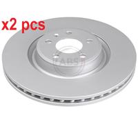 2x Original A.B.S. Brake Disc 18098 for Audi Porsche