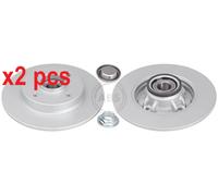 A.B.S. COATED Brake disc 18130C 249 9 4 108 solid Coated PEUGEOT: 308 I Hatchback, 308 I CC, 308 I SW, CITROËN: C4 II Hatchback, DS4 Hatchback