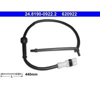 X2 PCS 24.8190-0922.2 WARNING CONTACT, BRAKE PAD WEAR ATE