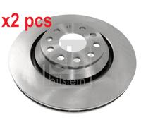 X2 PCS 24386 BRAKE DISC FEBI BILSTEIN