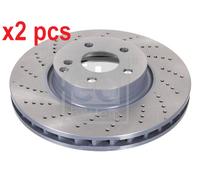 X2 PCS 30553 BRAKE DISC FEBI BILSTEIN