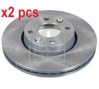X2 PCS 39477 BRAKE DISC FEBI BILSTEIN