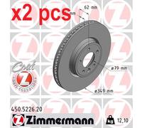 ZIMMERMANN 450.5226.20 Brake disc