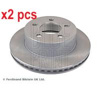 X2 PCS ADA104332 BRAKE DISC BLUE PRINT