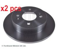 X2 PCS ADG043211 REAR AXLE BRAKE DISC BLUE PRINT