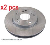 X2 PCS ADH24394 BRAKE DISC BLUE PRINT