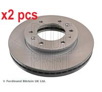 X2 PCS ADM543125 BRAKE DISC BLUE PRINT