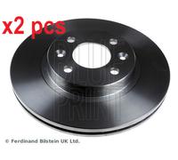 X2 PCS ADN143114 FRONT AXLE BRAKE DISC BLUE PRINT
