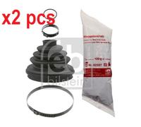 X2 PCS BOTH SIDES L&R 14071 FITS MERCEDES BELLOW KIT, DRIVE SHAFT FEBI BILSTEIN