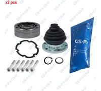 X2 PCS BOTH SIDES L&R 603011 FITS AUDI 80 B4 AVANT 1 JOINT KIT, DRIVE SHAFT GSP