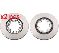 X2 PCS BOTH SIDES L&R BRAKE DISC DF6630