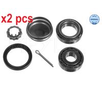 X2 PCS BOTH SIDES L&R FITS AUDI 80 B2 WHEEL BEARING KIT 100 598 0002 MEYLE