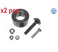 X2 PCS BOTH SIDES L&R FITS AUDI 80 B3 WHEEL BEARING KIT 100 498 0038 MEYLE