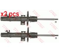 X2 PCS BOTH SIDES L&R FITS AUDI A1 1.0 TFSI SHOCK ABSORBER JGM1080T TRW
