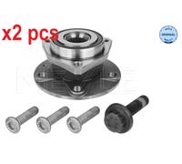 X2 PCS BOTH SIDES L&R FITS AUDI A3 1.0 TFSI WHEEL HUB 100 650 1003 MEYLE