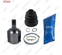 X2 PCS BOTH SIDES L&R FITS AUDI A3 1.6 JOINT KIT, DRIVE SHAFT 661011 GSP
