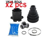 X2 PCS BOTH SIDES L&R FITS AUDI A4 JOINT KIT, DRIVE SHAFT VKJA 8046 FITS FOR SKF