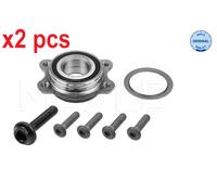 X2 PCS BOTH SIDES L&R FITS AUDI A6 ALLROAD C6 3.0 WHEEL HUB 1006500006 MEYLE