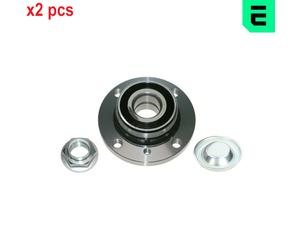 X2 PCS BOTH SIDES L&R FITS BMW 3 315 WHEEL BEARING KIT 501088 OPTIMAL