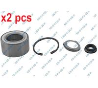 X2 PCS BOTH SIDES L&R FITS BMW 3 COMPACT 316 I WHEEL BEARING KIT GK3446 GSP
