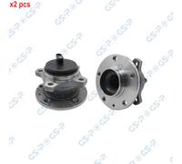 X2 PCS BOTH SIDES L&R FITS CITROËN BERLINGO 1.2 WHEEL BEARING KIT 9400335 GSP