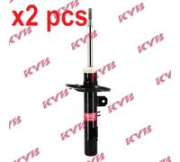 X2 PCS BOTH SIDES L&R FITS CITROËN C3 III 1.2 VTI 68 SHOCK ABSORBER 3338058 KYB
