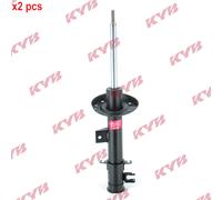 X2 PCS BOTH SIDES L&R FITS FOR FIAT PANDA 0.9 SHOCK ABSORBER 3348067 KYB