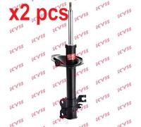 X2 PCS BOTH SIDES L&R FITS FOR NISSAN X-TRAIL I 2.0 SHOCK ABSORBER 334361 KYB