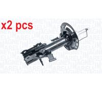 X2 PCS BOTH SIDES L&R FITS FORD FOC SHOCK ABSORBER 358069070100 MAGNETI MARELLI