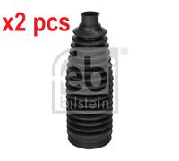 X2 PCS BOTH SIDES L&R FITS MAZDA 3 SALOON BELLOW, STEERING 181515 FEBI BILSTEIN