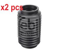 X2 PCS BOTH SIDES L&R FITS MINI MINI S WOR BELLOW, STEERING 18185 FEBI BILSTEIN