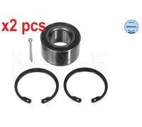 X2 PCS BOTH SIDES L&R FITS OPEL ASCONA C WHEEL BEARING KIT 614 160 0007 MEYLE