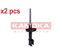 X2 PCS BOTH SIDES L&R FITS OPEL ASTRA G SALOON 1.2 SHOCK ABSORBER 2000298 KAMOKA