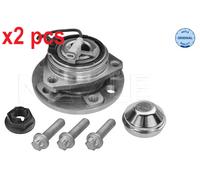 X2 PCS BOTH SIDES L&R FITS OPEL ASTRA H 1.4 WHEEL HUB 614 652 0011 MEYLE