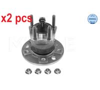 X2 PCS BOTH SIDES L&R FITS OPEL ASTRA H 1.4 WHEEL HUB 614 752 0001 MEYLE